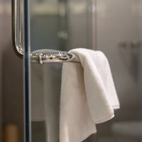 Luxury Hotel Towel, 450 GSM, 100% Cotton Pure White (5 PCS)